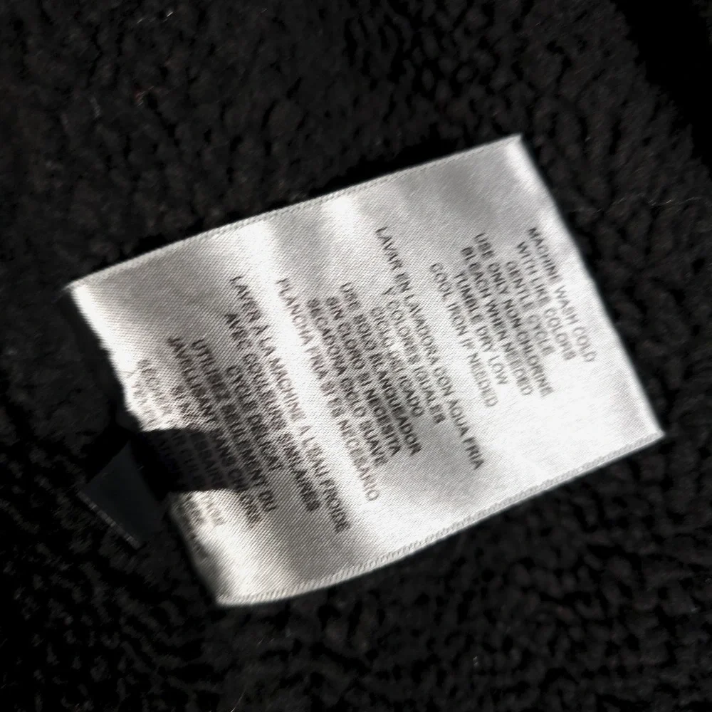 Levi's Black Jacket with Gray Hood